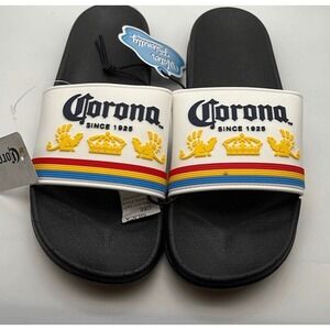 Corona Men's Rubber Strap Slide Sandals- NWT- Men Size Medium= 8/9